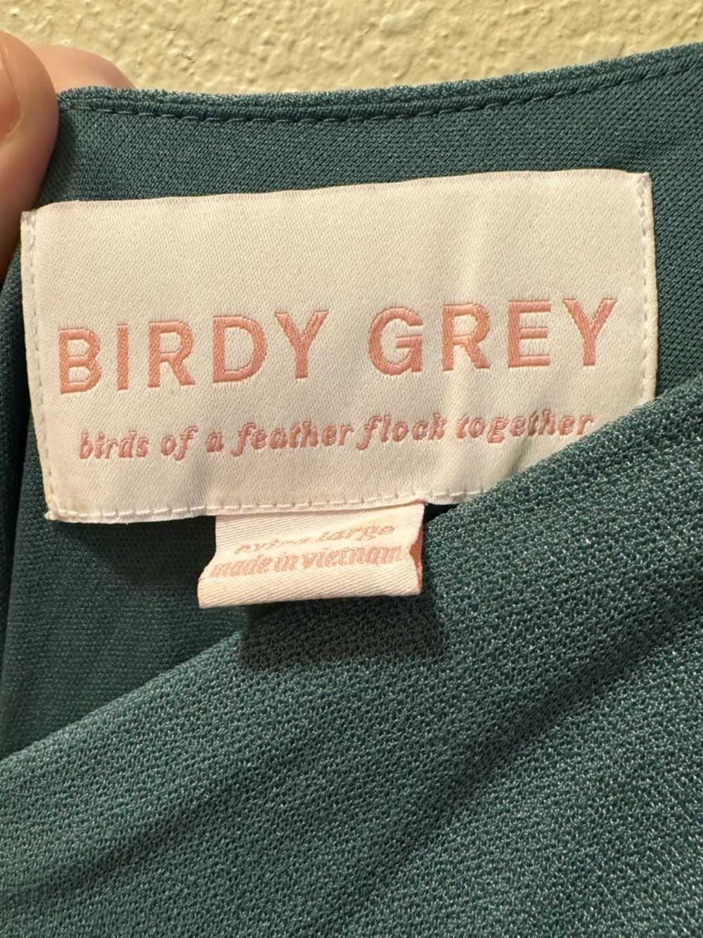 Birdy Grey Jay Bridesmaid Dress in Sea Glass - Picture 3 of 3